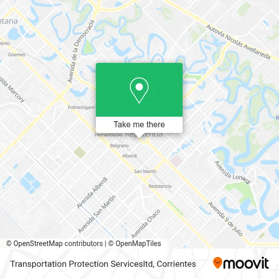 Transportation Protection Servicesltd map