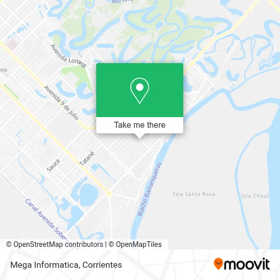 Mega Informatica map
