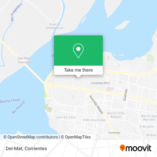 Del-Mat map