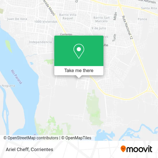 Ariel Cheff map
