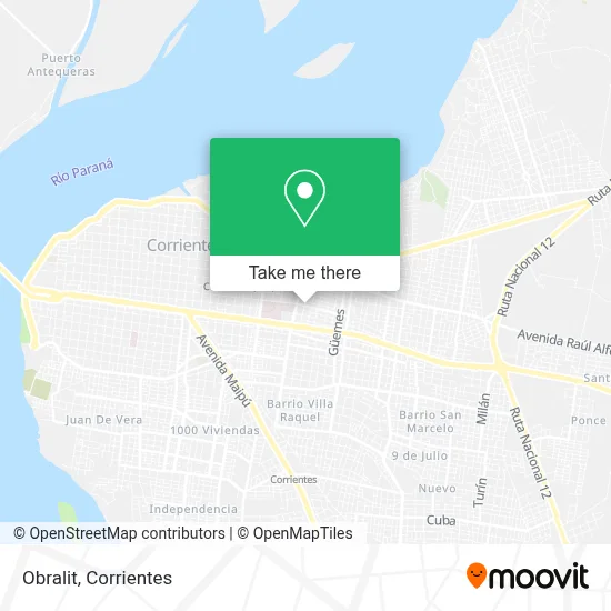 Obralit map