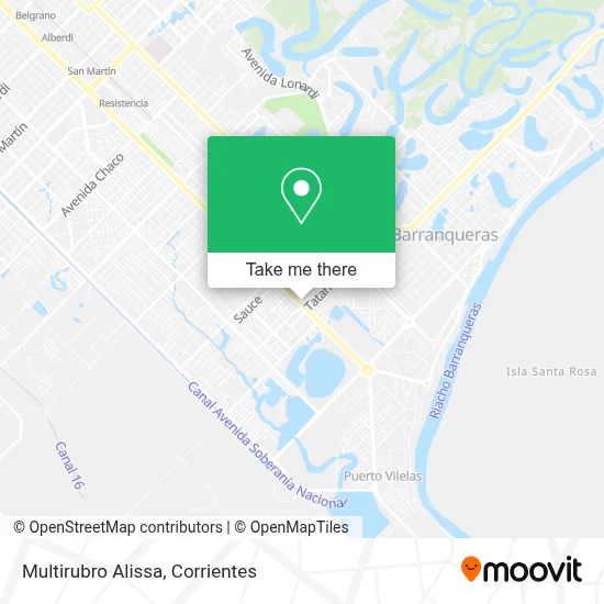 Multirubro Alissa map