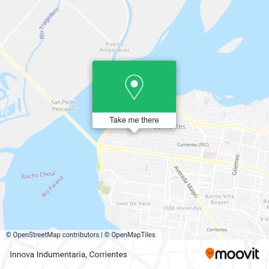 Innova Indumentaria map