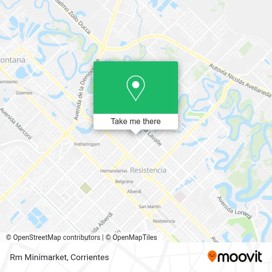 Rm Minimarket map