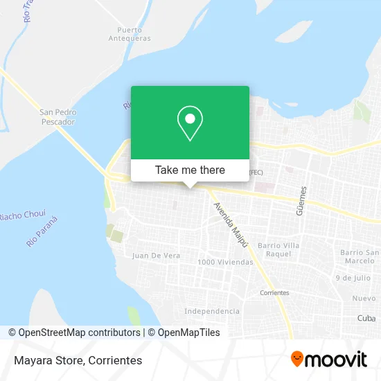 Mayara Store map