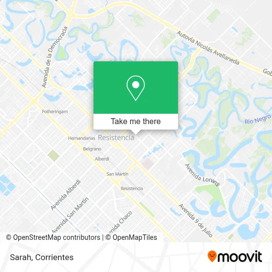 Sarah map