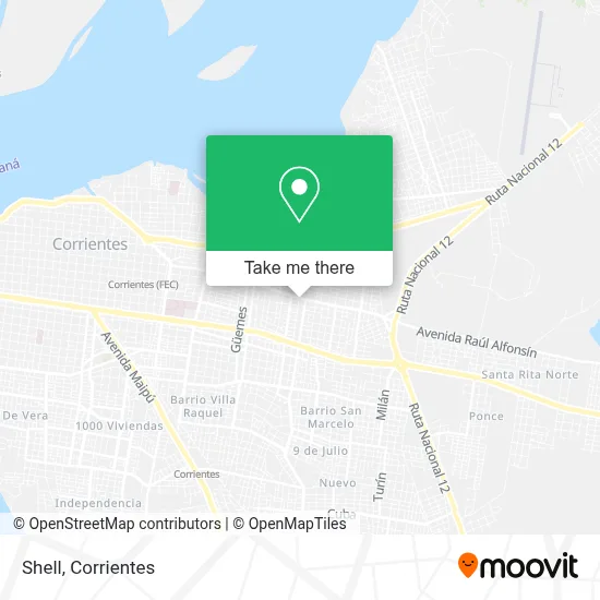 Shell map