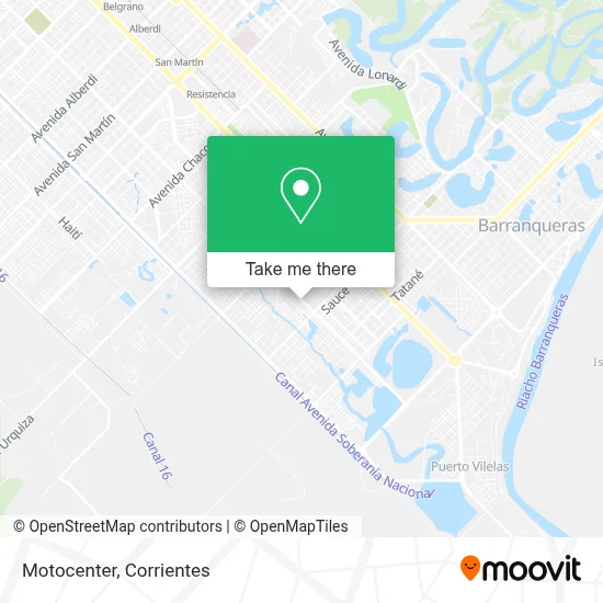Motocenter map