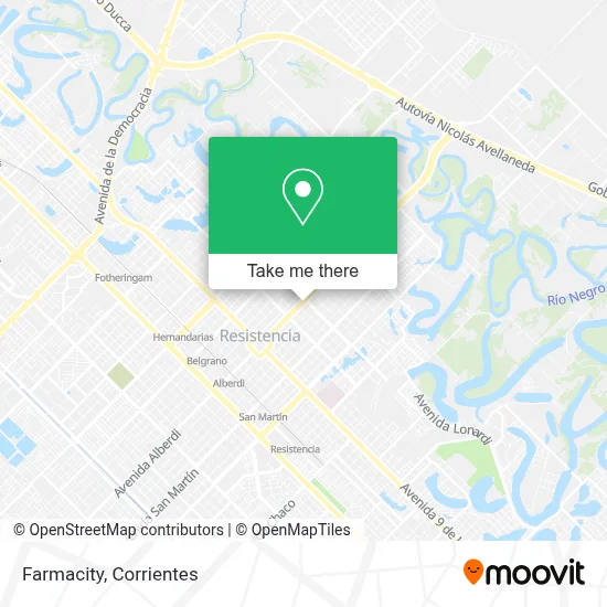 Farmacity map