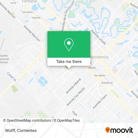 Wolff map
