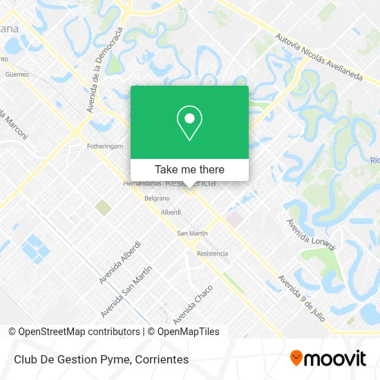 Club De Gestion Pyme map