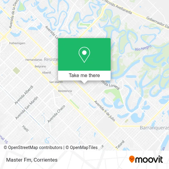 Master Fm map