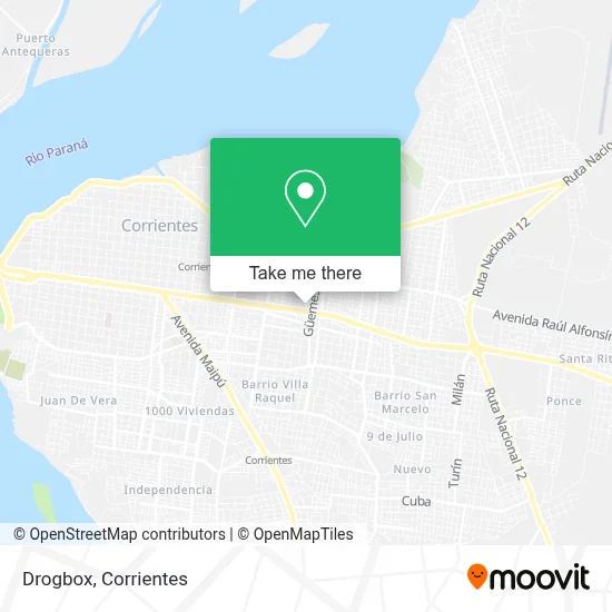 Drogbox map