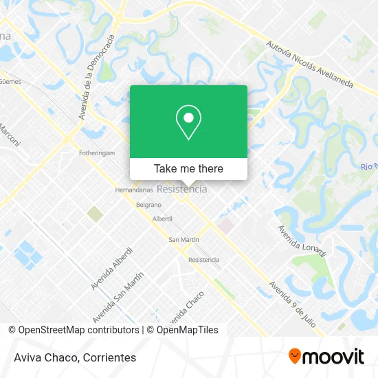 Aviva Chaco map