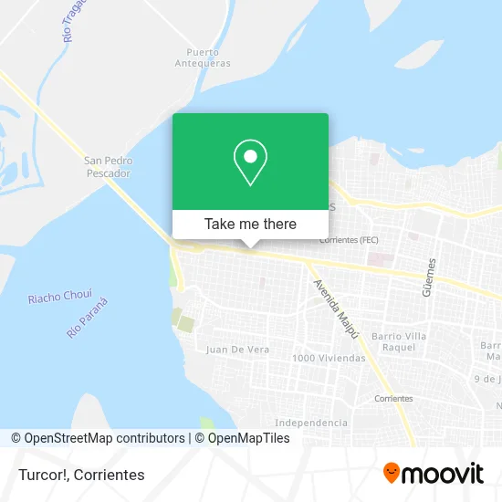 Turcor! map