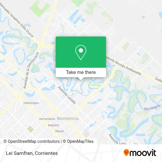 Lei Samfran map