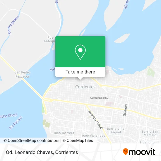Od. Leonardo Chaves map