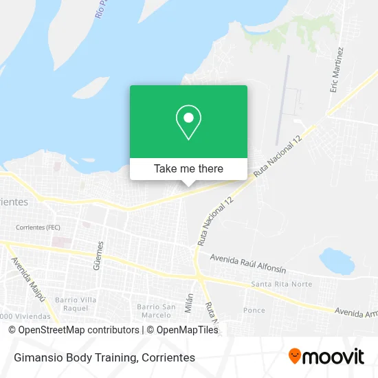 Gimansio Body Training map