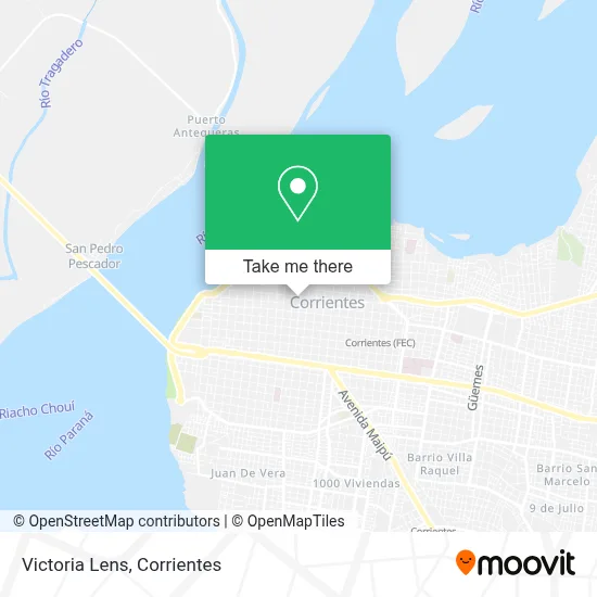 Victoria Lens map