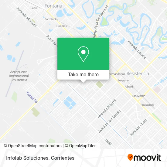 Infolab Soluciones map