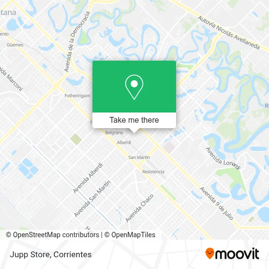 Jupp Store map