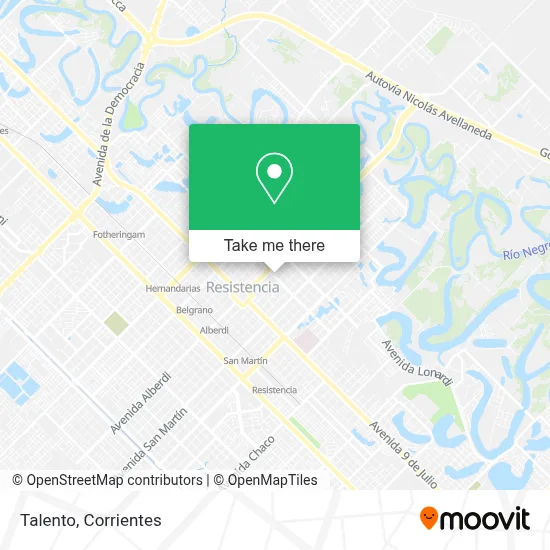 Talento map