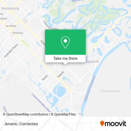 Americ map