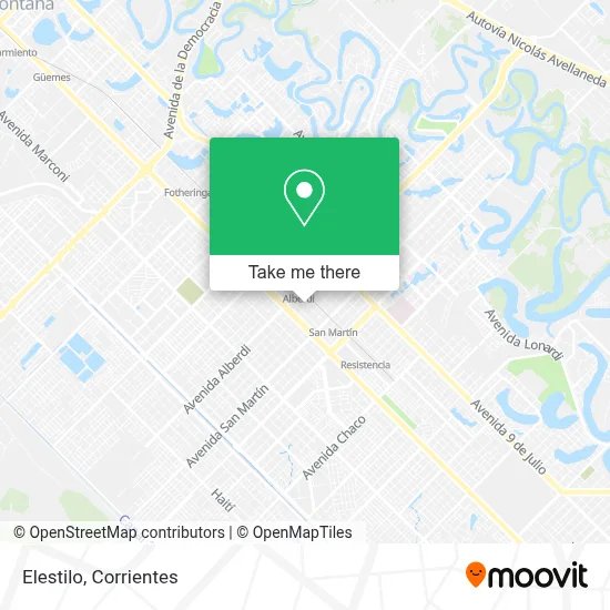 Elestilo map
