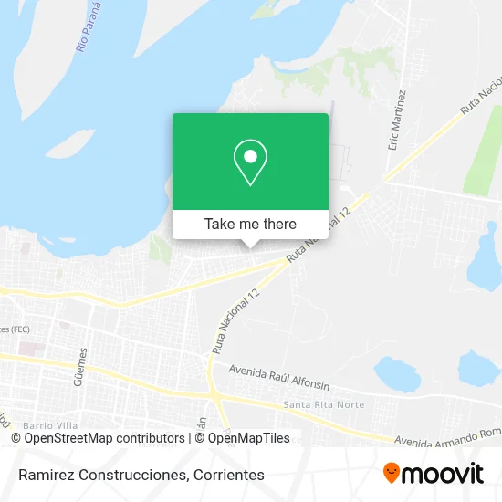 Ramirez Construcciones map