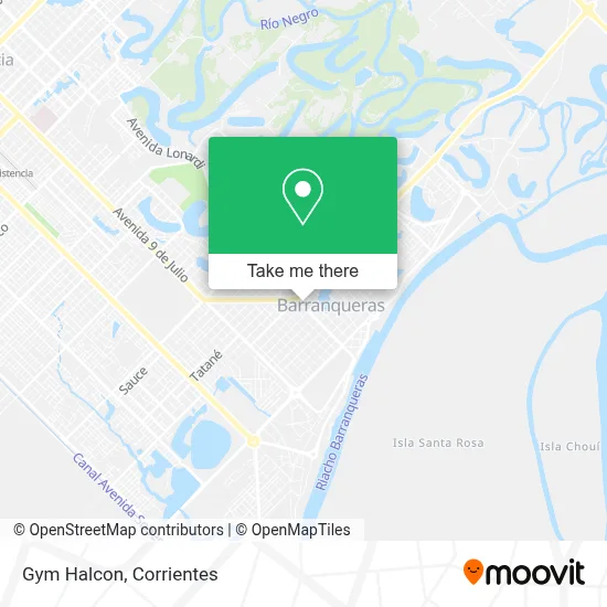 Gym Halcon map