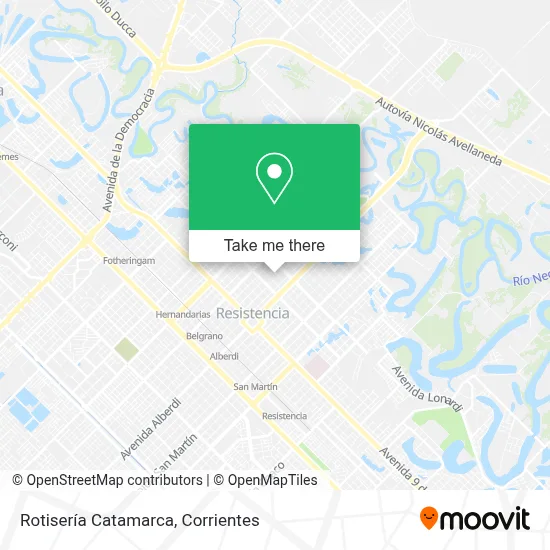 Rotisería Catamarca map
