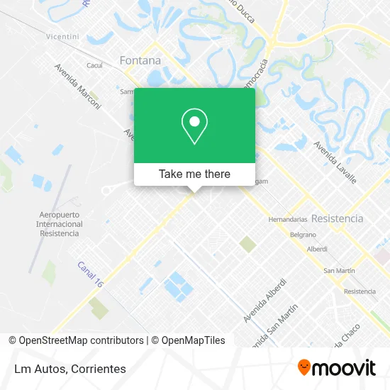 Lm Autos map