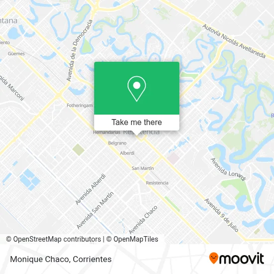 Monique Chaco map