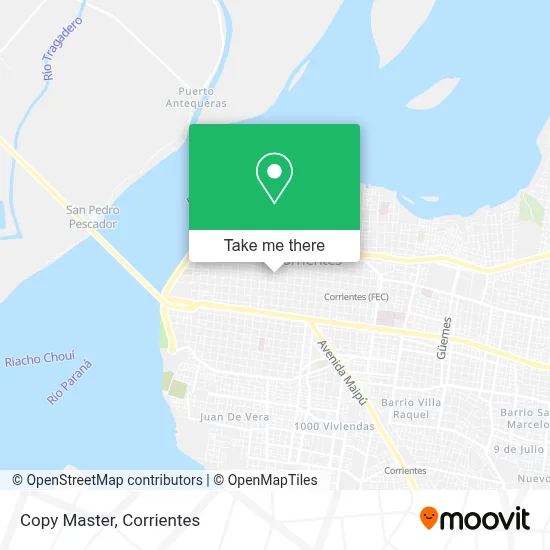 Copy Master map
