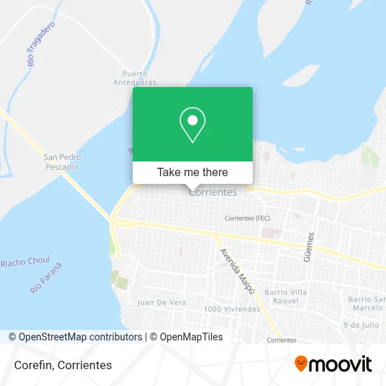 Corefin map