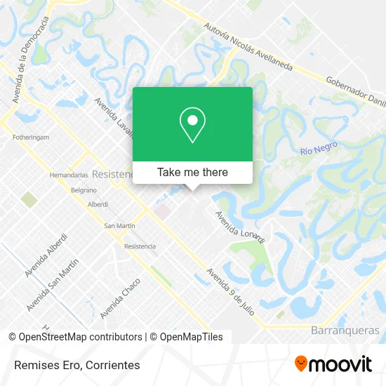 Remises Ero map