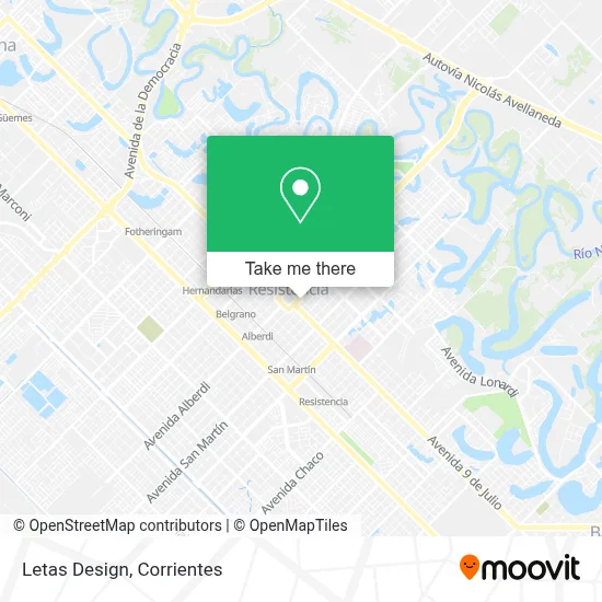 Letas Design map