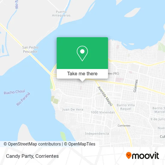 Candy Party map