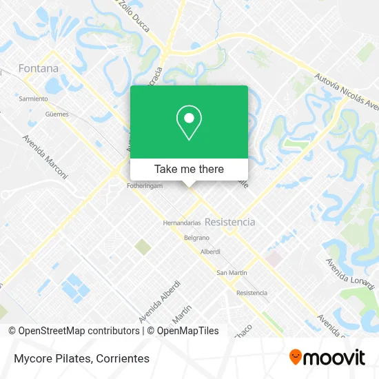 Mycore Pilates map