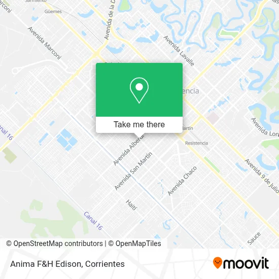 Anima F&H Edison map