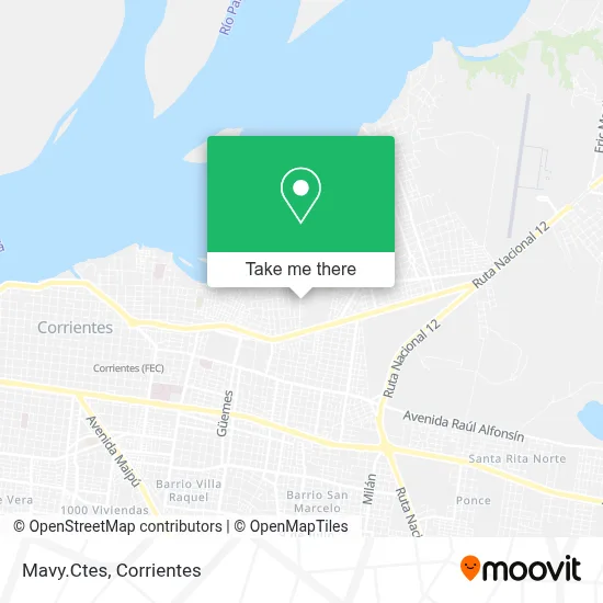 Mavy.Ctes map