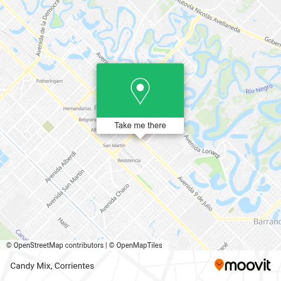 Candy Mix map