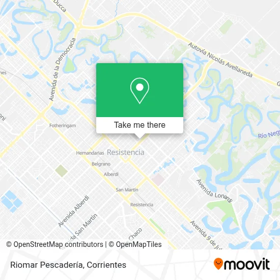 Riomar Pescadería map