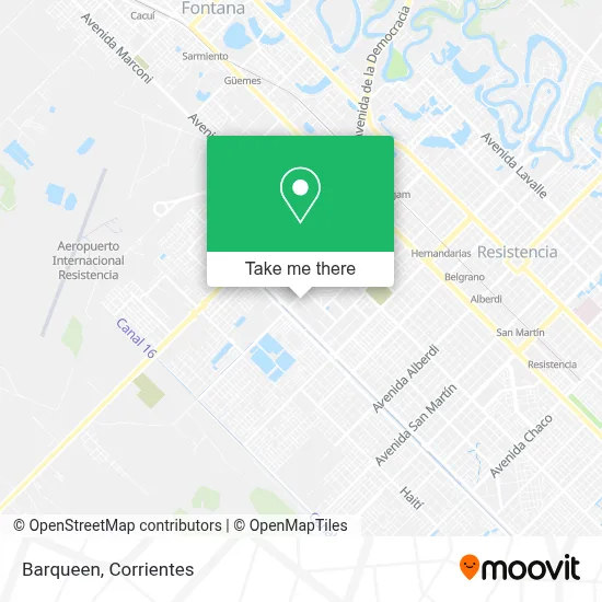 Barqueen map