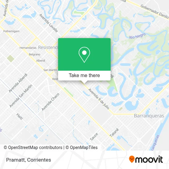 Pramatt map