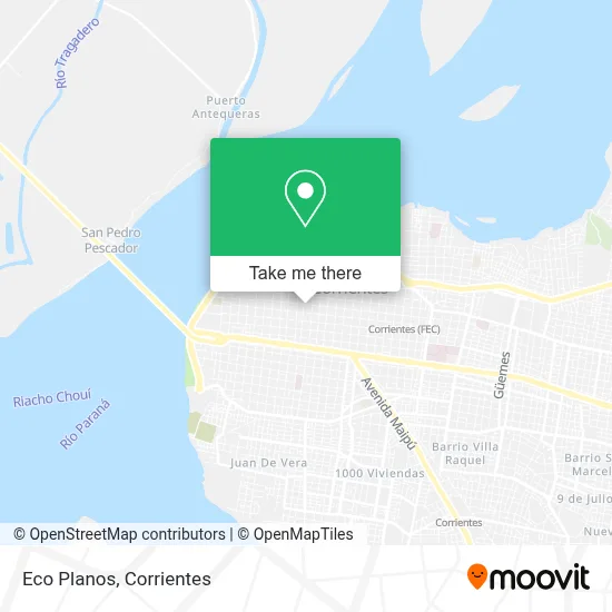 Eco Planos map