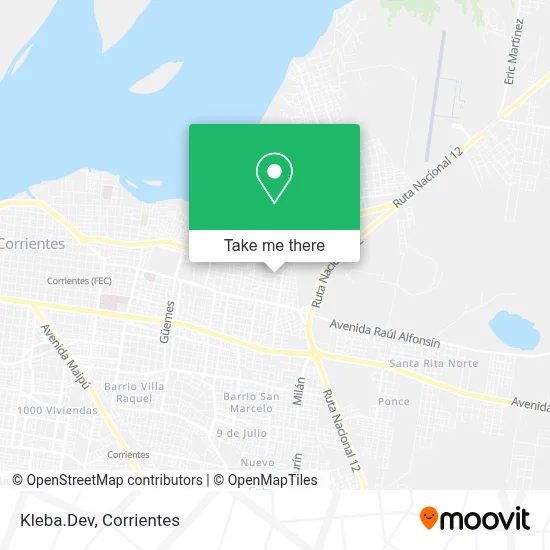 Kleba.Dev map