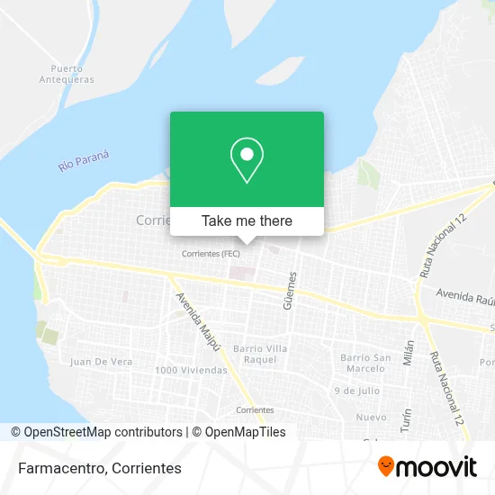 Farmacentro map