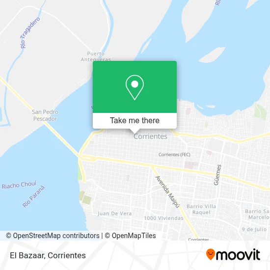 El Bazaar map