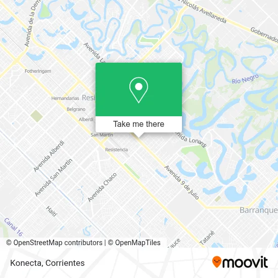 Konecta map